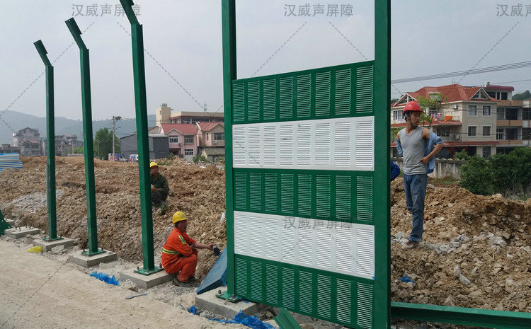 建筑工地铝合金标配移动声屏障厂家报价